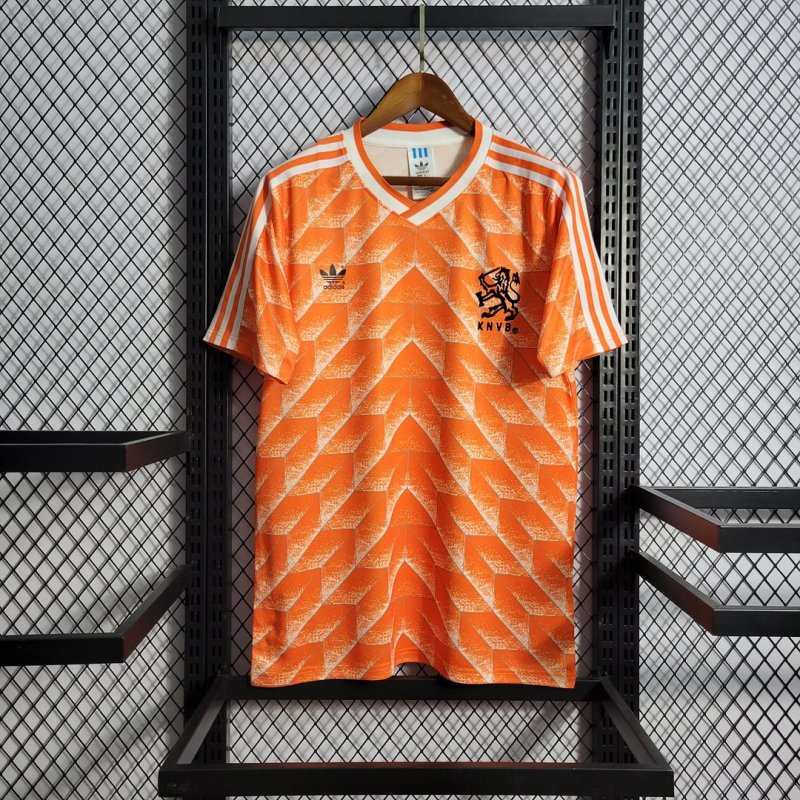 1988 Retro Netherlands Home Football Shirt