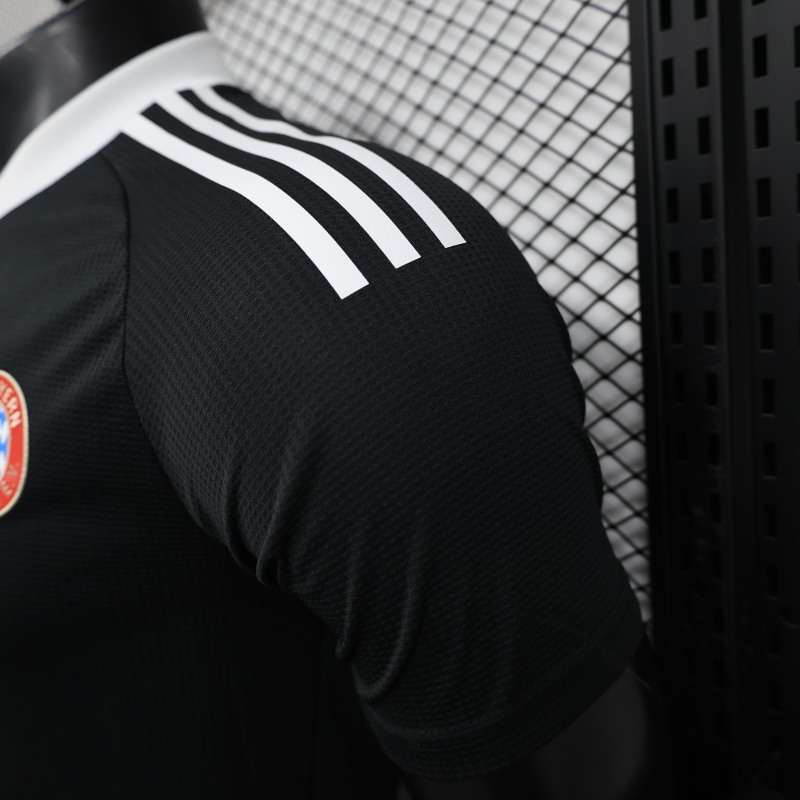 2024/2025 Players Edition Bayern Goalkeeper Black Football Jersey