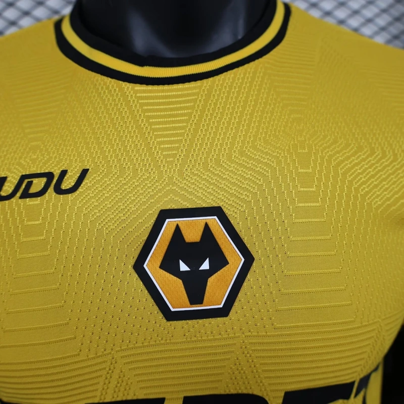 2024/2025 Player Version Wolverhampton Home Football Shirt