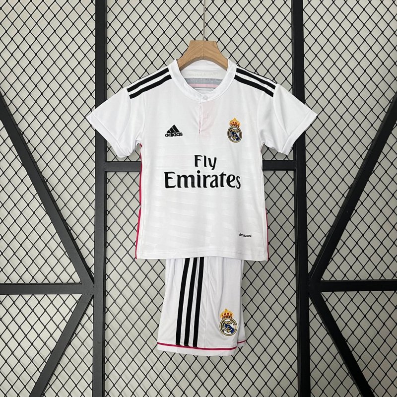 2014/2015 Retro Real Madrid Home Football Shirt Kids Size