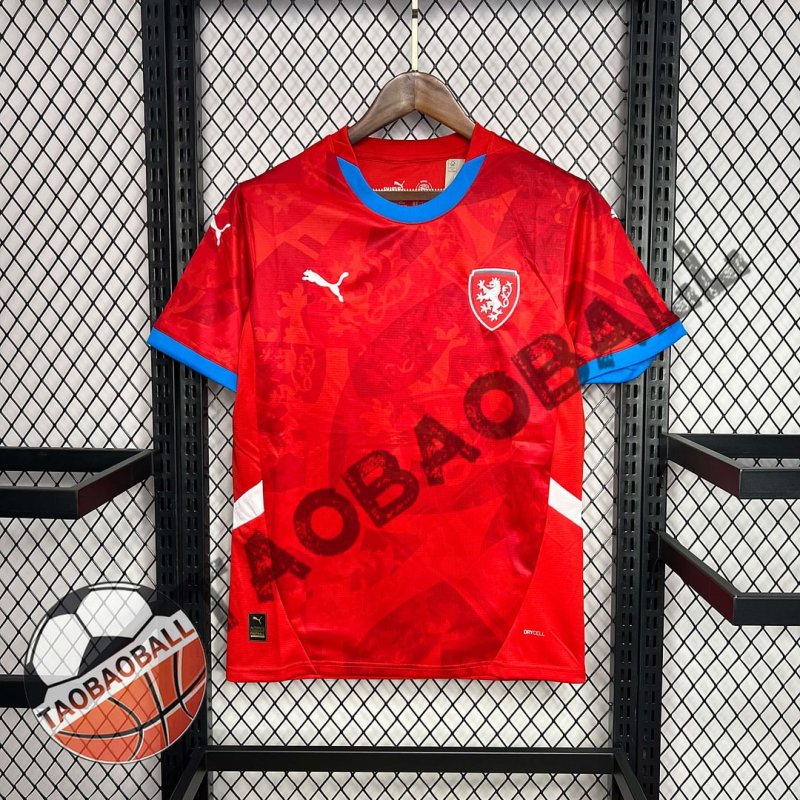 2024 Czech Republic Home Football Shirt