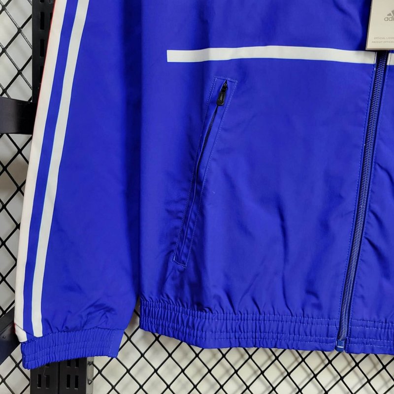 2024 France Reversible Windbreaker Football Shirt