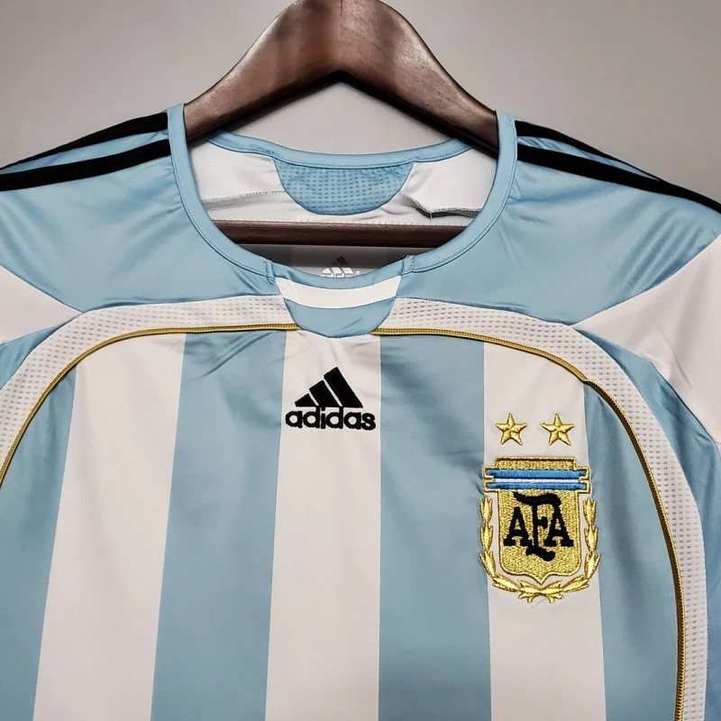 2006 Retro Argentina Home Football Shirt