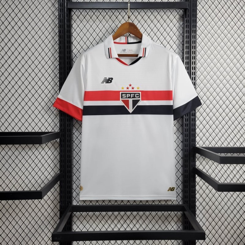 1:1 copy top quality 2024/2025 São Paulo Home Football Shirt