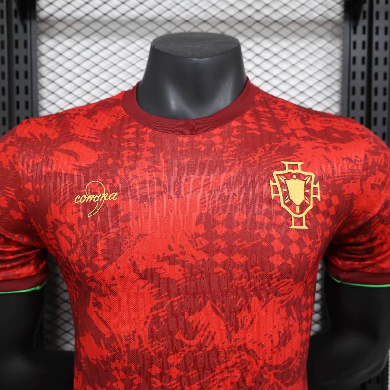 2025/2026 Player Edition Portugal Red Special Edition Football Jersey