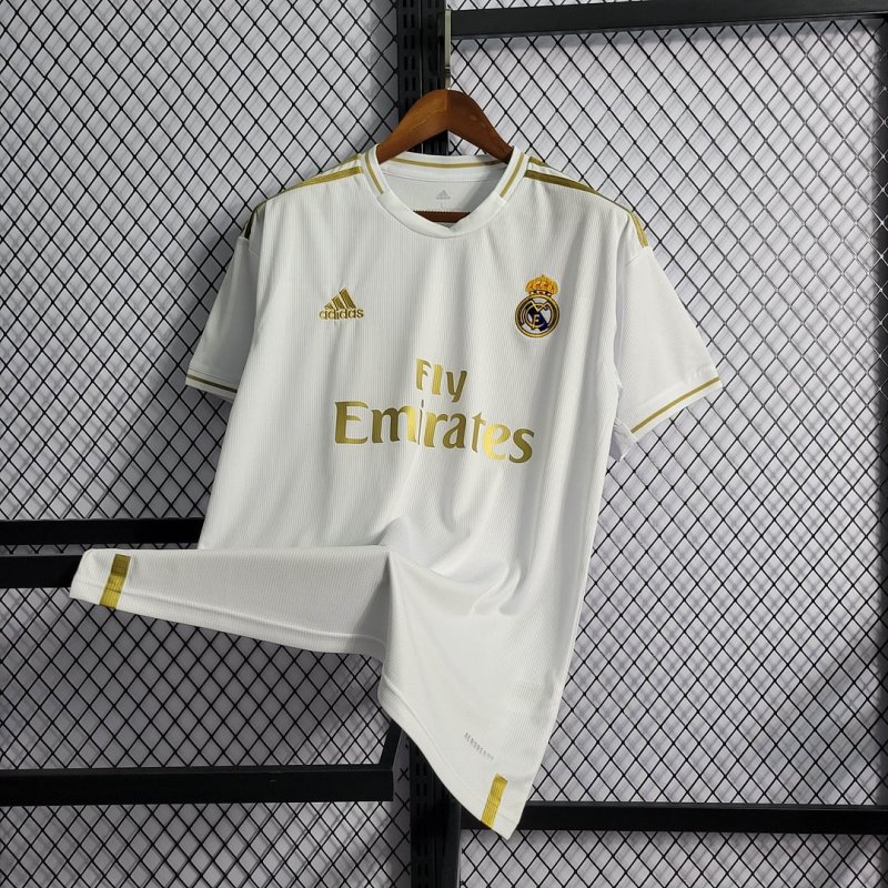 2019/2020 Retro Real Madrid Home Football Shirt