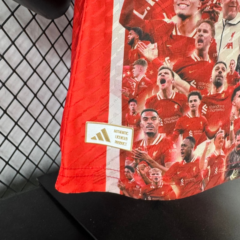 2024/2025 Liverpool FC Champions Edition Football Shirt (Player Edition)
