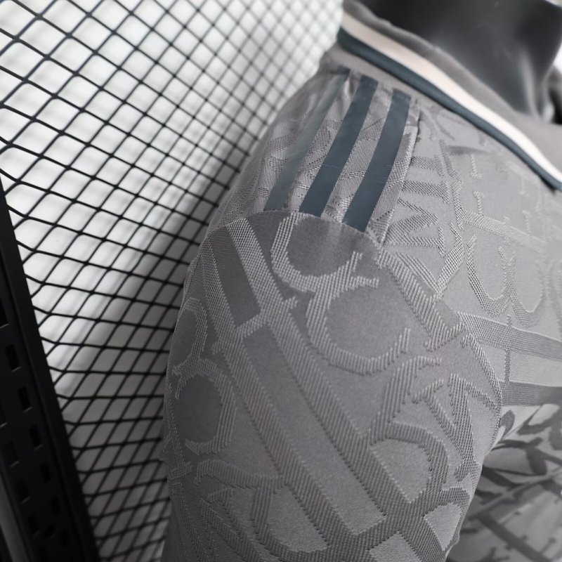 2024/2025 Long Sleeve Player Version Real Madrid Third Away Football Shirt