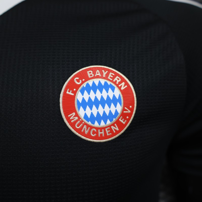 2024/2025 Players Edition Bayern Goalkeeper Black Football Jersey