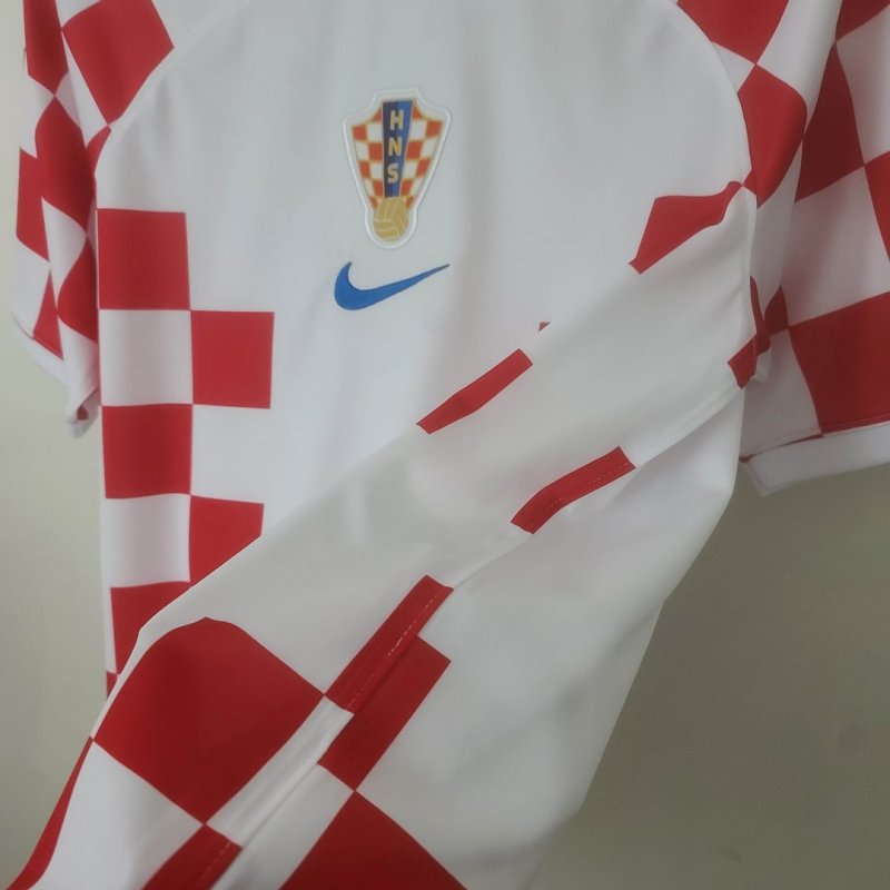 2022 Croatia Home Football Shirt