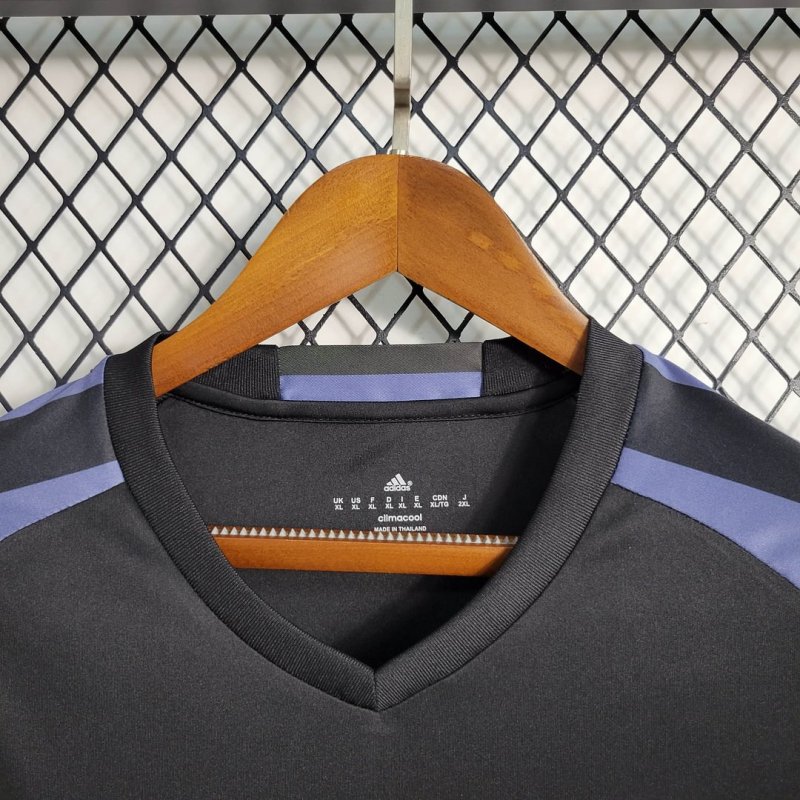 2016/2017 Retro Long Sleeve Real Madrid Third Away Football Shirt