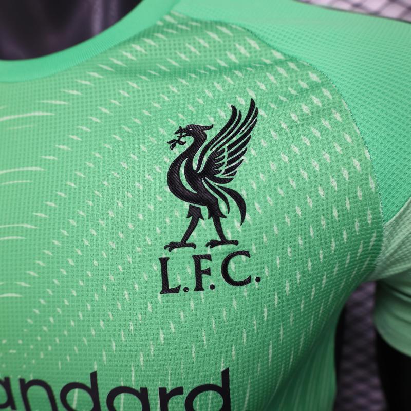 Liverpool FC 2025/26 Player Edition Goalkeeper Football Jersey