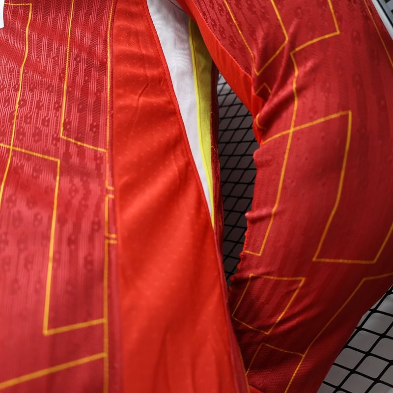 2024/2025 Player Version Long Sleeve Liverpool Home Football Shirt