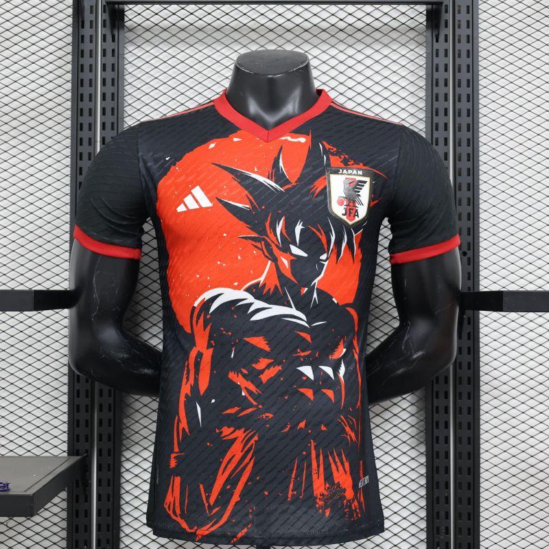 2024/2025 Player Edition Japanese Black Goku Special Edition Football Jersey