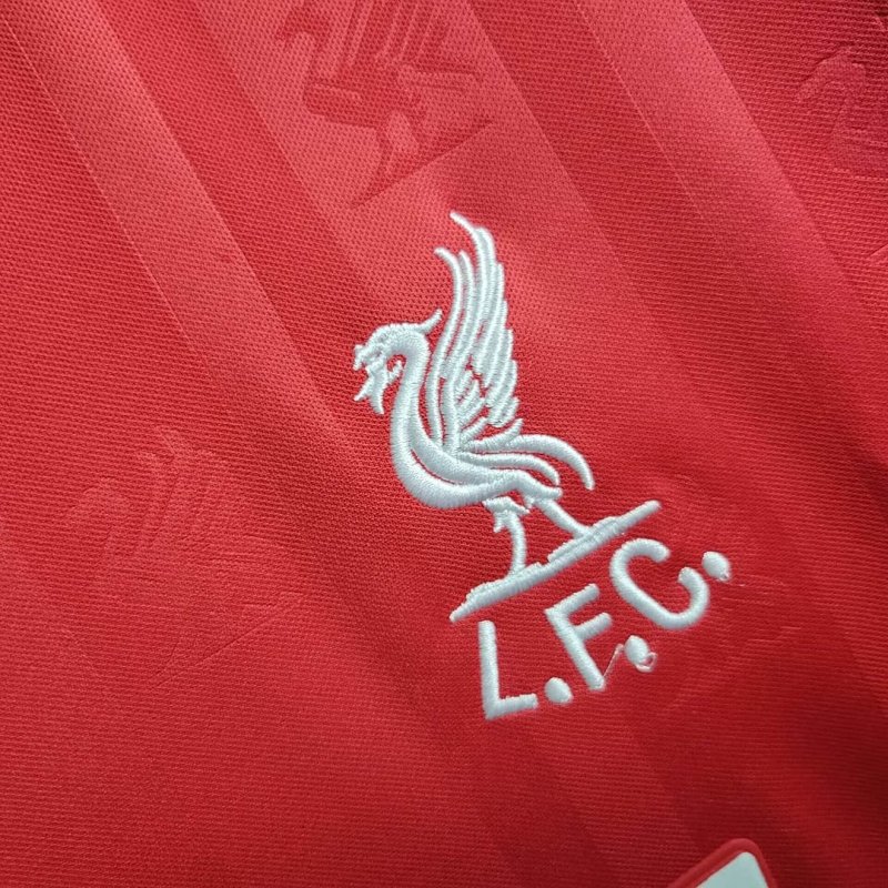 1985/1986 Retro Liverpool Home Football Shirt