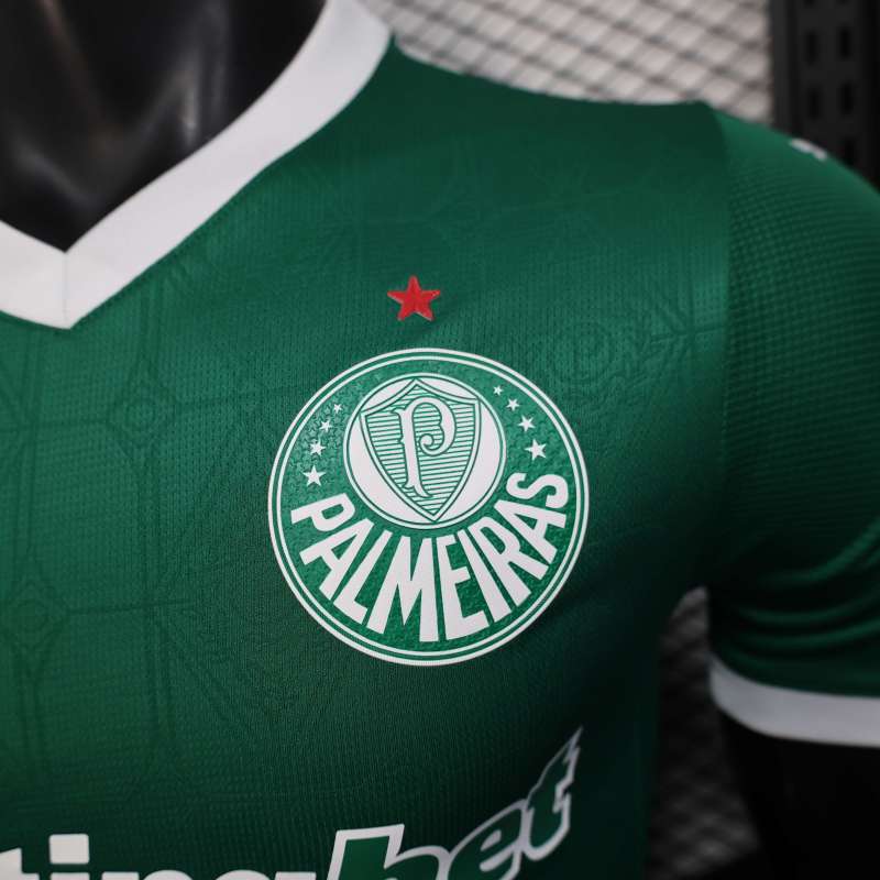 2025/2026 Palmeiras Home Football Shirt (Player Edition)