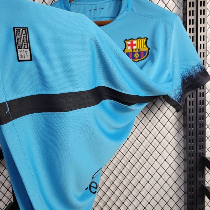 20152016 Retro Barcelona Third Away Football Shirt