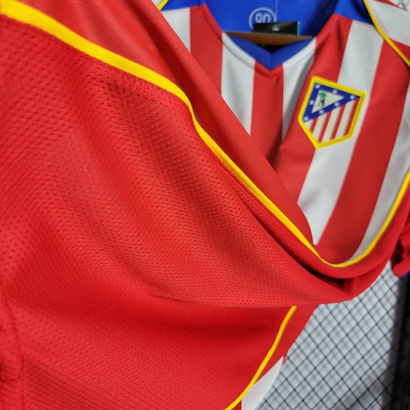 1995/1996 Retro Atletico Madrid Home Football Shirt