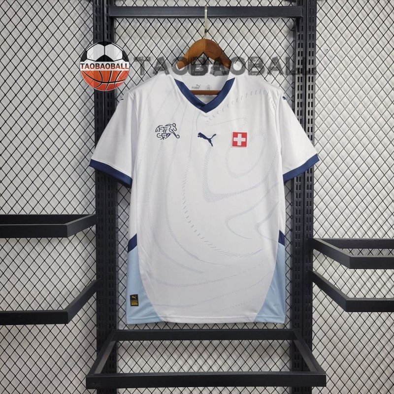 2024 Switzerland Away Football Shirt