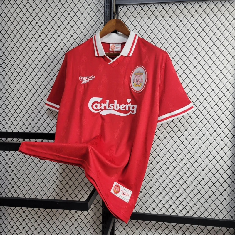 1996/1997 Retro Liverpool Home Football Shirt