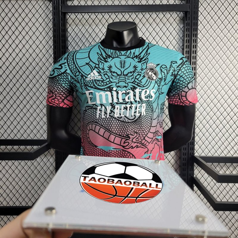 2024/2025 Player Version Real Madrid Special Edition Chinese Dragon Football Shirt 1