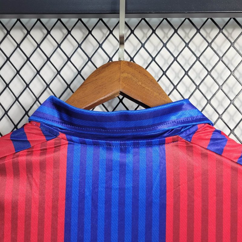 1989/1992 Retro Barcelona Home Football Shirt