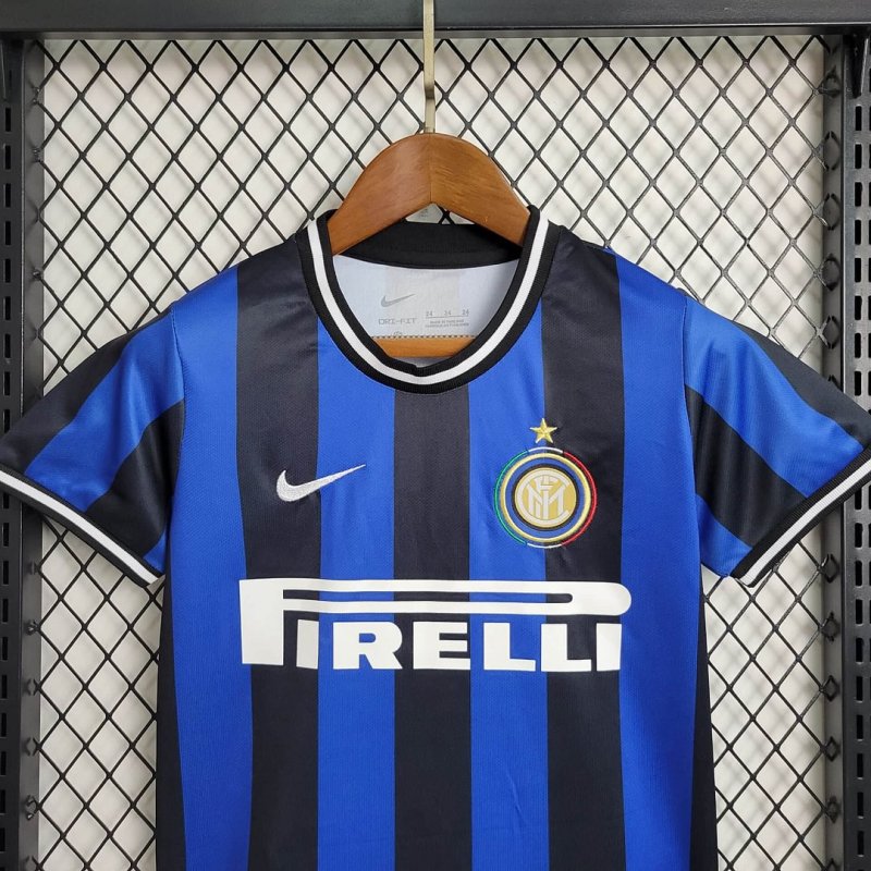 2009/2010 Retro Inter Milan Home Football Shirt Kids Size