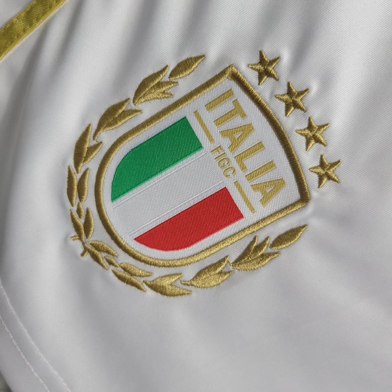 2023 Italy White Commemorative Edition Shorts