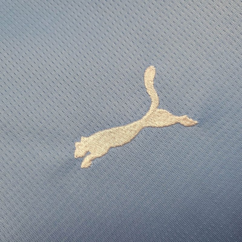 2024/2025 Long Sleeve Manchester City Home Football Shirt Kids Size