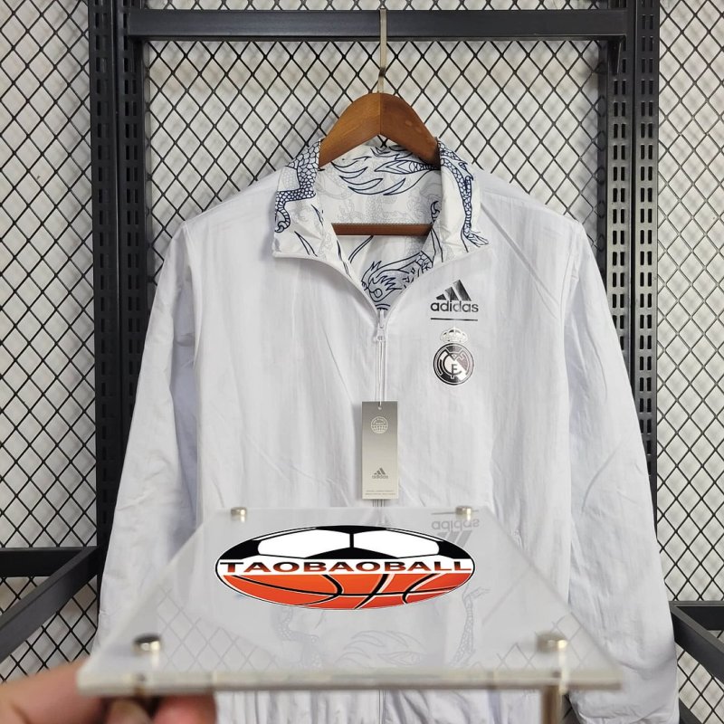 2024/2025 Real Madrid Reversible Windbreaker Football Shirt 3