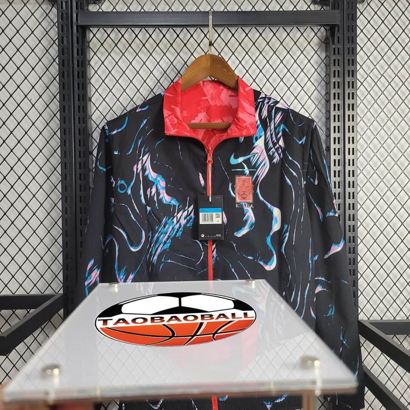 2024 South Korea Reversible Windbreaker Football Shirt
