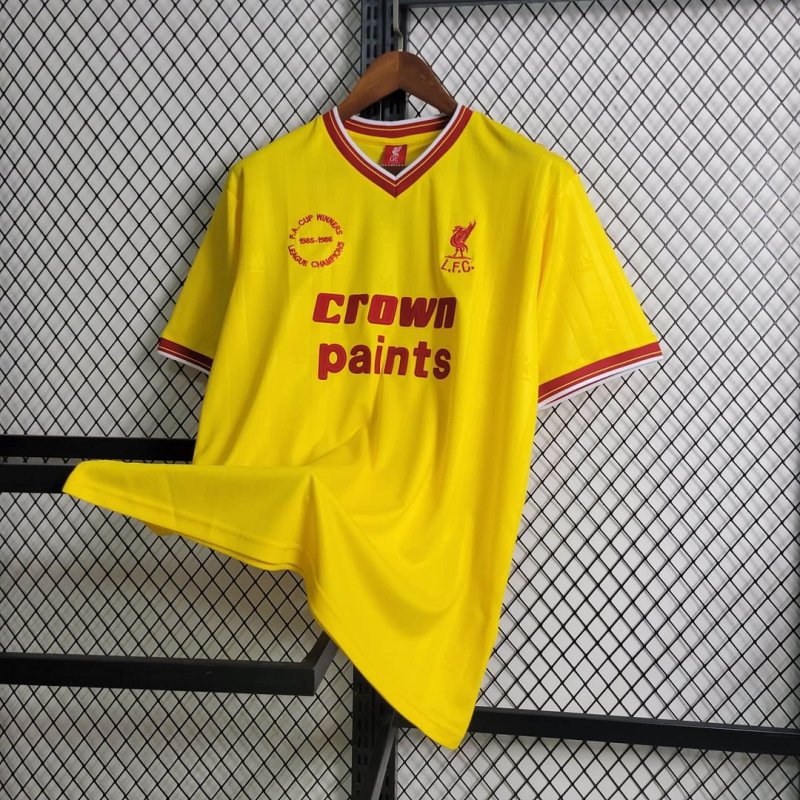 1981/1984 Retro Liverpool Away Football Shirt