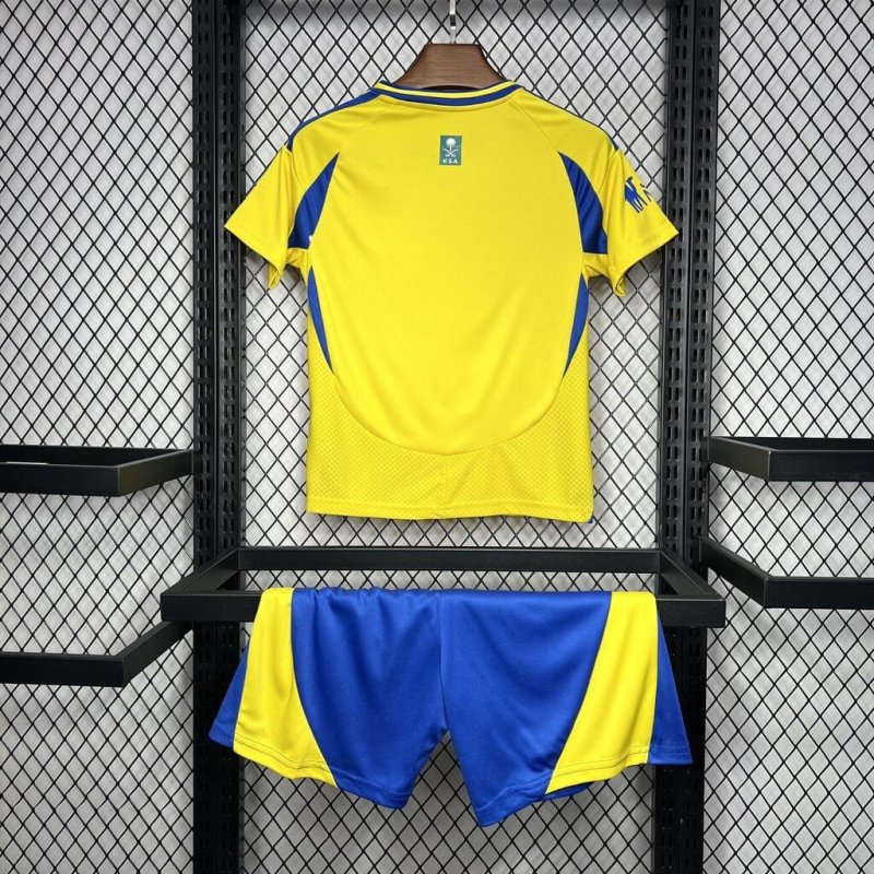2024/2025 Al-Nassr Home Football Shirt Kids Size