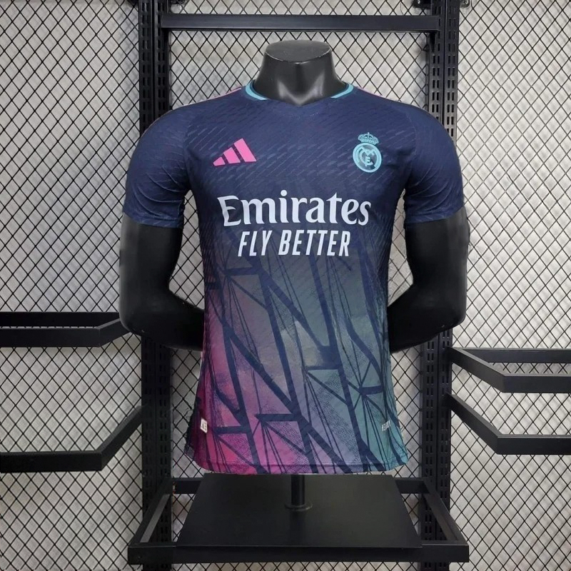 2024/2025 Player Version Real Madrid Special Edition Gradient Purple Football Shirt
