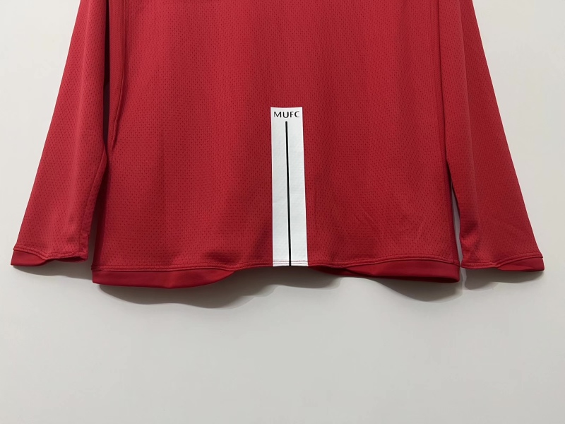 07/08 Manchester United Retro Home League Plate Long Sleeve
