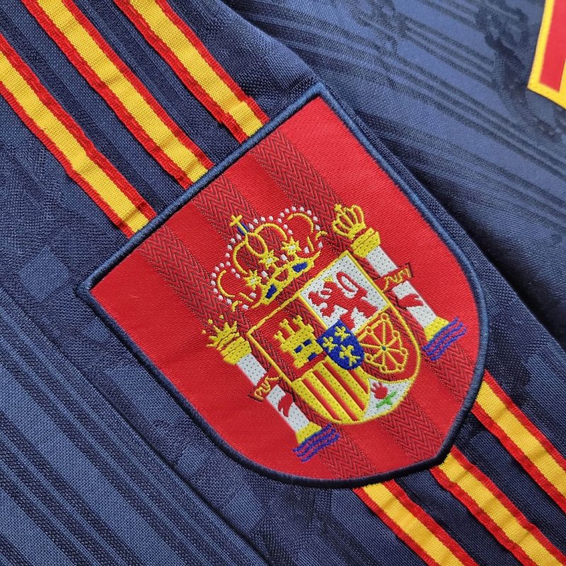 1996 Retro Spain Away Football Shirt