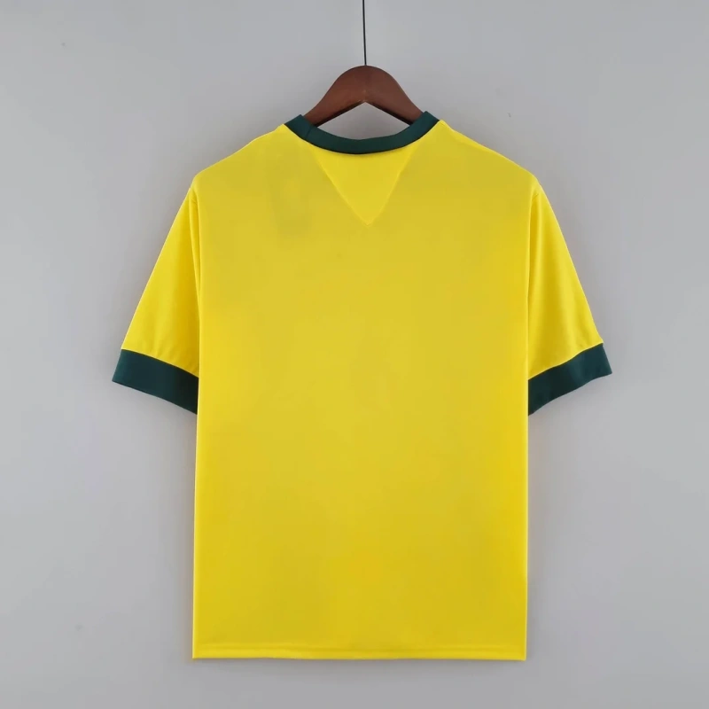 1970 Retro Brazil Home Football Shirt