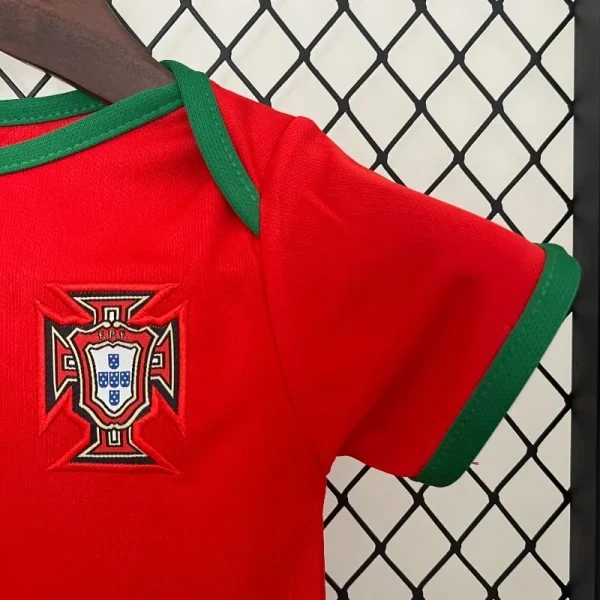 2024/25 Portugal National Team Home Baby One-Piece Jersey