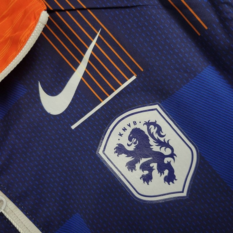 2024 Netherlands Reversible Windbreaker Football Shirt