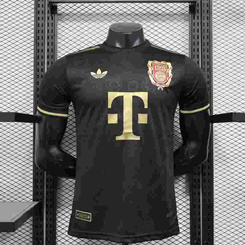 2025/2026 FC Bayern black 125th Anniversary Football Shirt