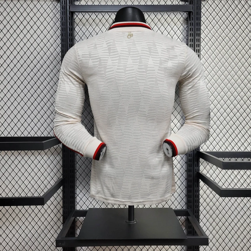 2024/2025 Long Sleeve Player Version Bayern Munchen Third Away Football Shirt