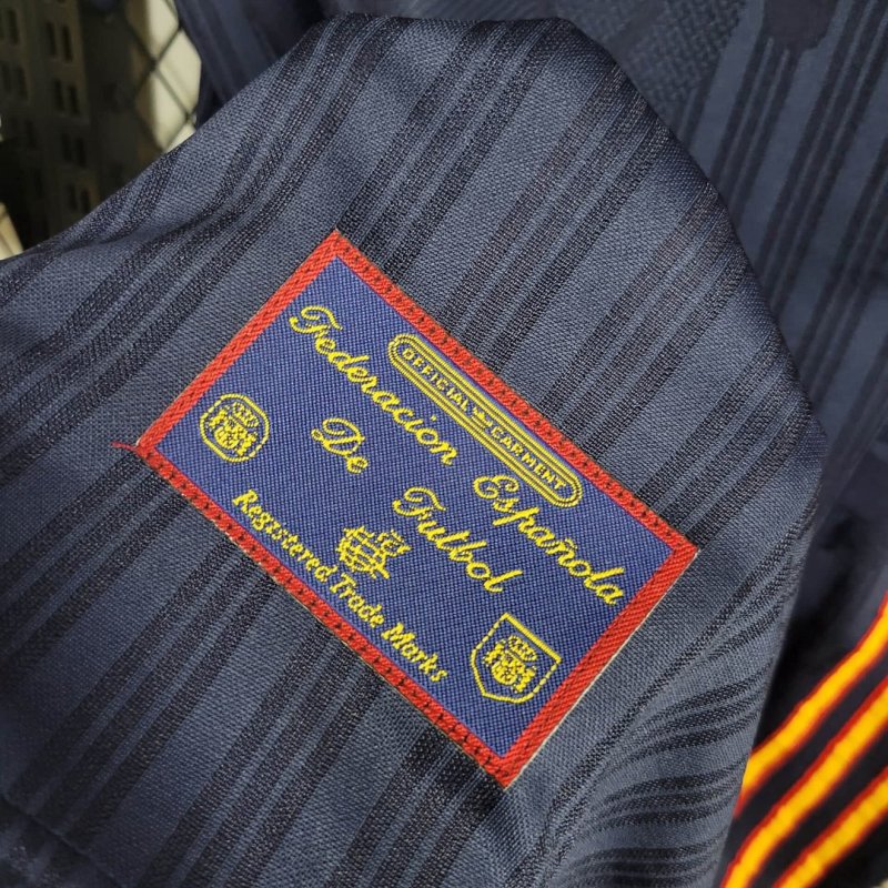 1996 Retro Spain Away Football Shirt