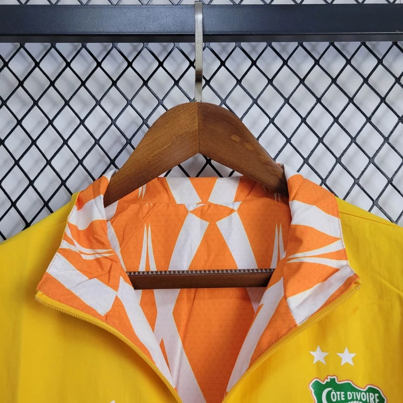 2024 Ivory Coast Reversible Windbreaker Football Shirt