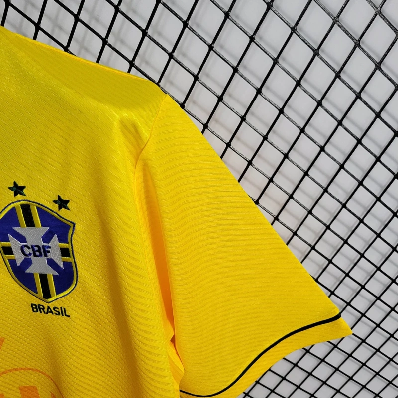 1996 Retro Brazil Home Football Shirt