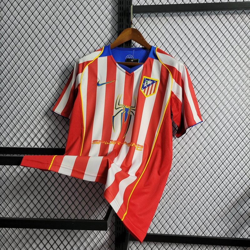 1995/1996 Retro Atletico Madrid Home Football Shirt