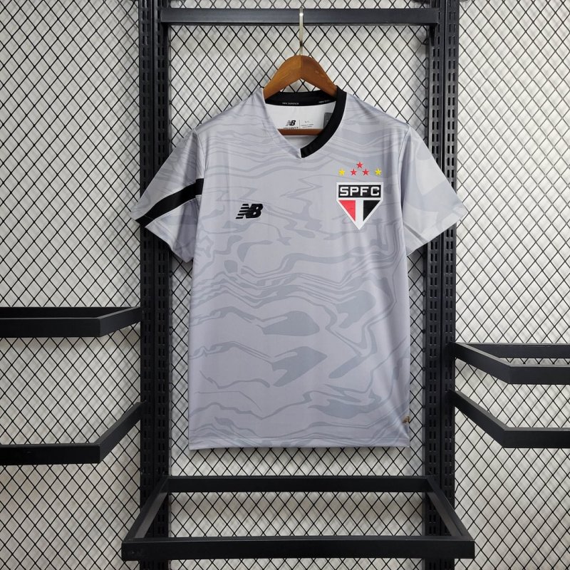 1:1 copy top quality 2024/2025 São Paulo Training Wear Grey Football Shirt