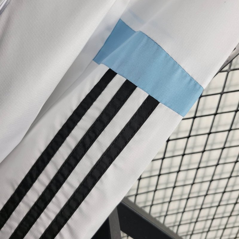 1:1 copy top quality 2023/2024 São Paulo Windbreaker White Football Shirt