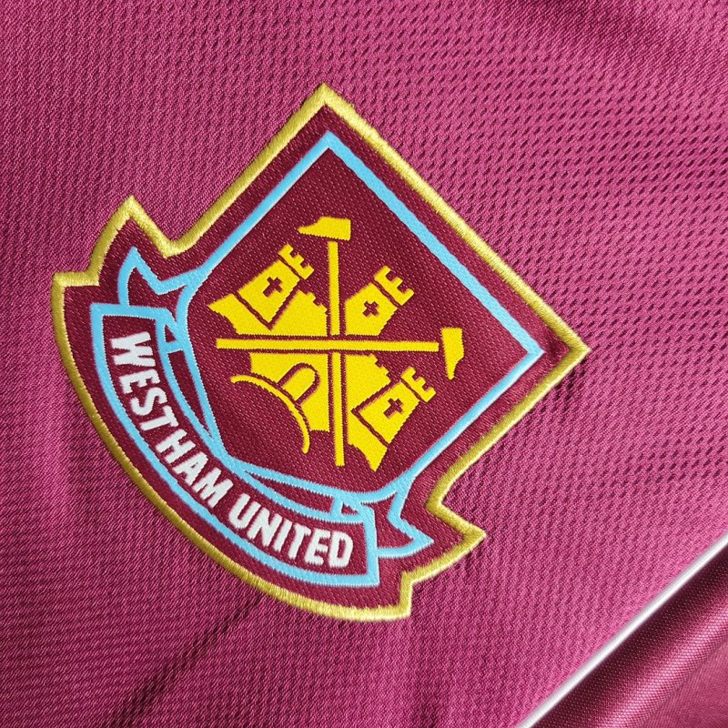 1999/2000 Retro West Ham United Home Football Shirt