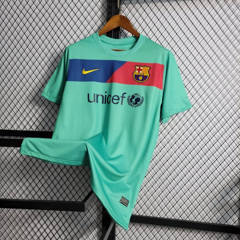 2010/2011 Retro Barcelona Away Football Shirt