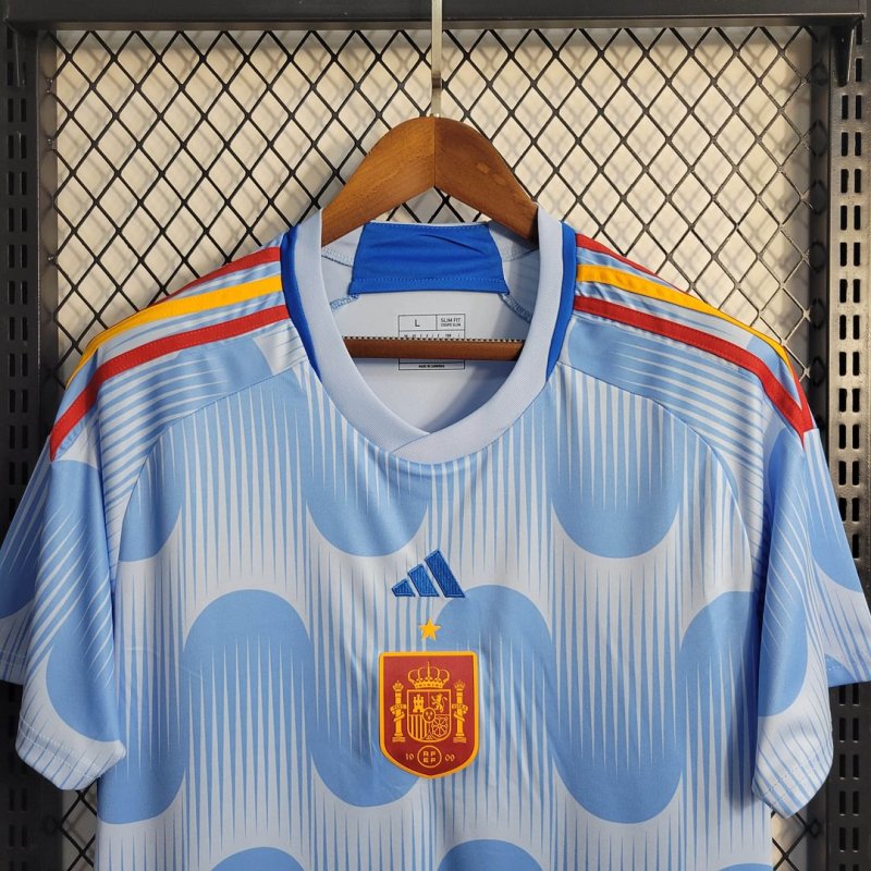 2022 Spain Away Football Shirt